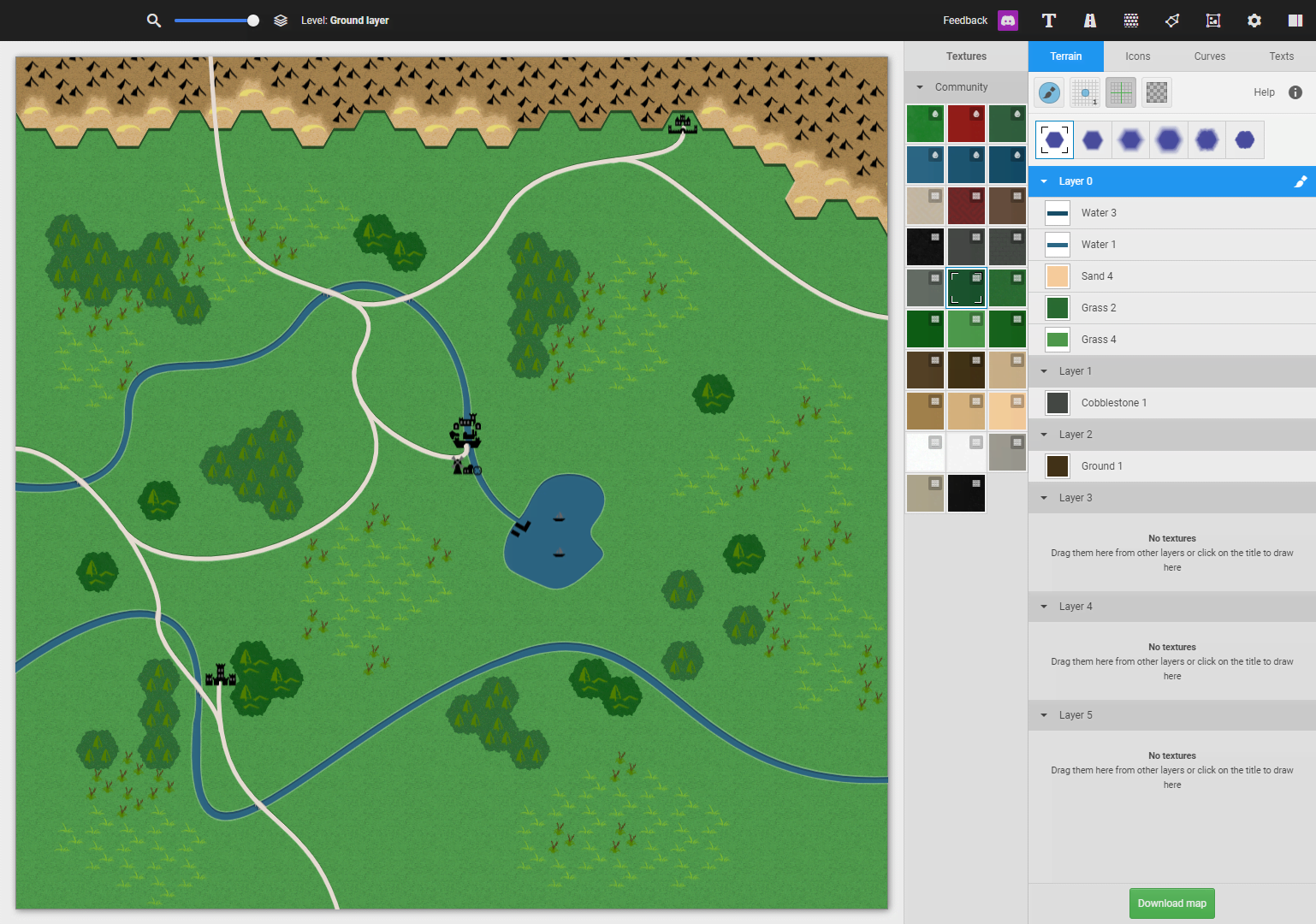 collaborative hex map maker