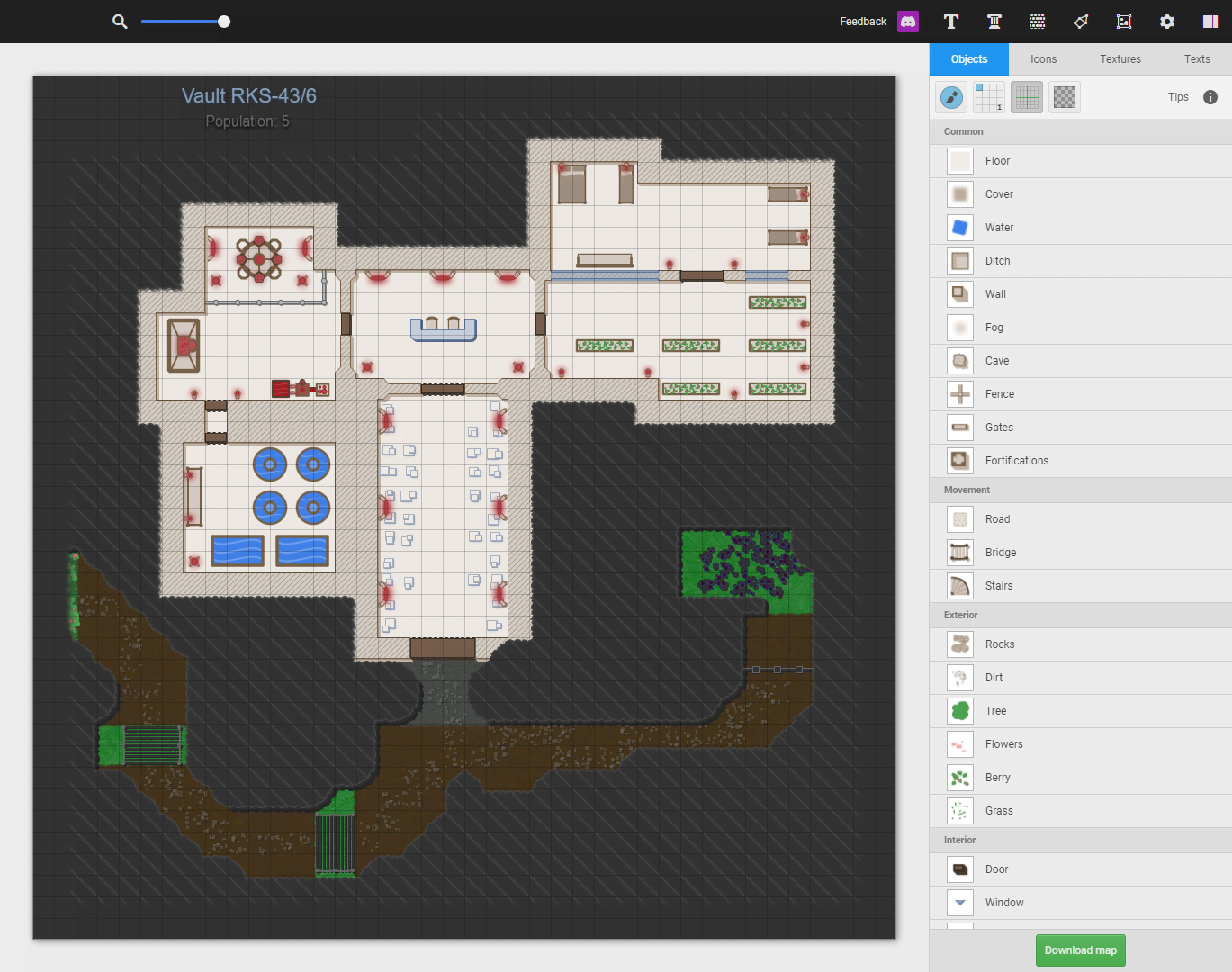 rpg maker map x vs screenx